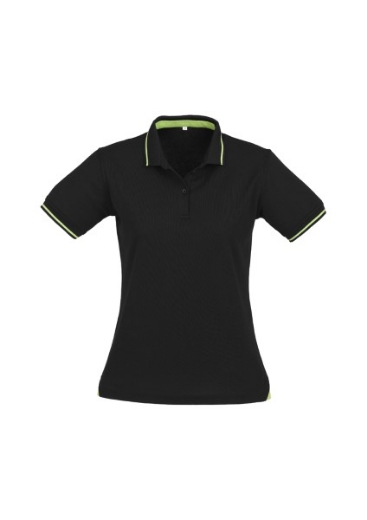 Picture of Biz Collection Ladies Jet Polo Shirt 50% Cotton 50% BizCool Polyester Pique Knit